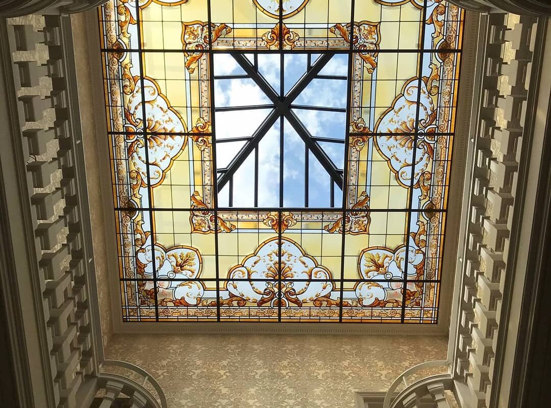 verrières hôtel particulier par France vitrail International